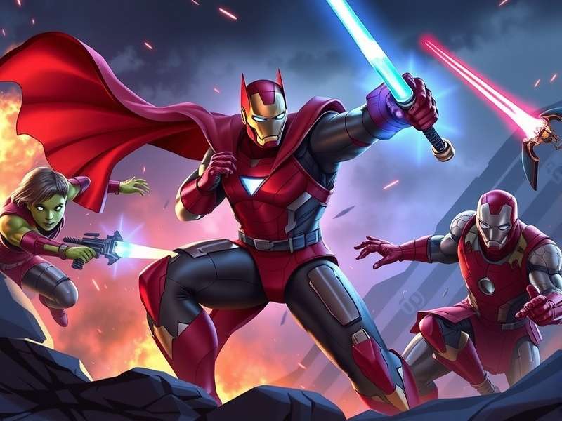 Avengers Power Struggle Game Banner